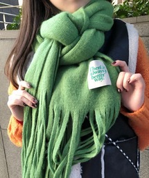 SPINNS | タグデザイン アクリル大判ストール(マフラー)