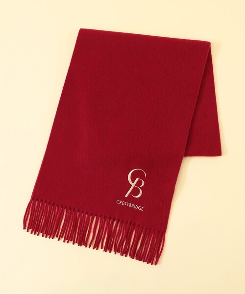 CB CRESTBRIDGE（シービークレストブリッジ）の「カラーマフラー（マフラー・レディース・ベージュ/イエロー系その他3/ワイン・FREE）」の6枚目の写真