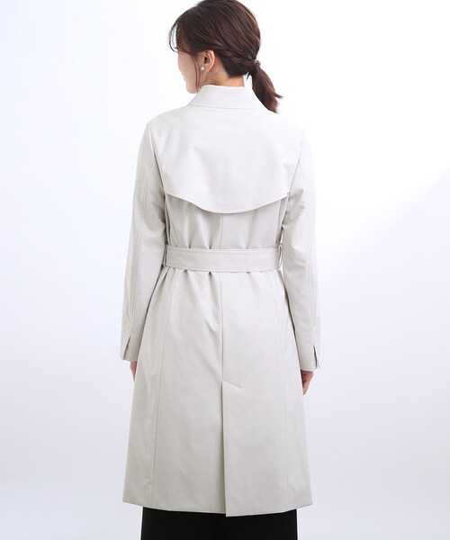Reflect（リフレクト）の「◆【フォーマル/入卒/撥水】ライナー付トレンチコート（トレンチコート・レディース・ネイビー/グレー系/ベージュ・05/13/09/17/11/07/15 ）」の7枚目の写真