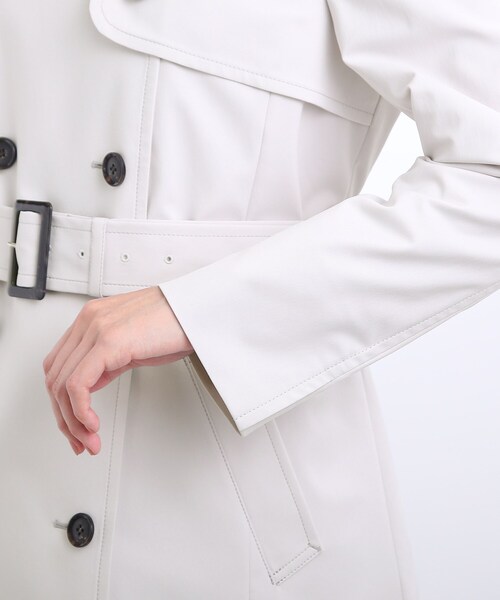 Reflect（リフレクト）の「◆【フォーマル/入卒/撥水】ライナー付トレンチコート（トレンチコート・レディース・ネイビー/グレー系/ベージュ・05/13/09/17/11/07/15 ）」の9枚目の写真