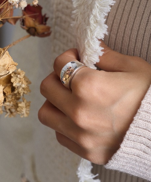 SETUP7（セットアップセブン）の「【SETUP7】SV925 変形デザインリング HKO（リング・レディース・シルバー・11/13/17）」の2枚目の写真