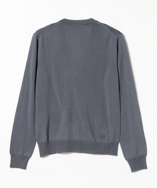 BEAMS F(ビームスエフ)の「BEAMS F / 21ゲージ カーディガン(カーディガン/ボレロ・メンズ・グレー/ブラック/ブラウン/ブラック系その他4/ネイビー・50/52/48/44/46)」の7枚目の写真