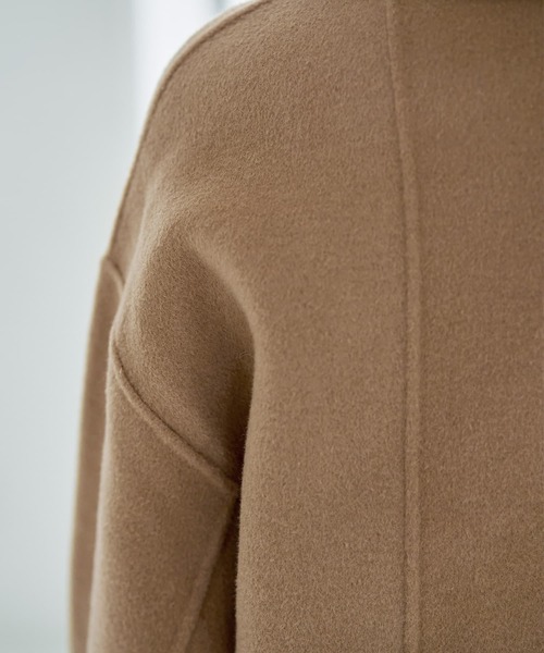 STYLE DELI（スタイルデリ）の「【LUXE】ミドル丈リバーPコート