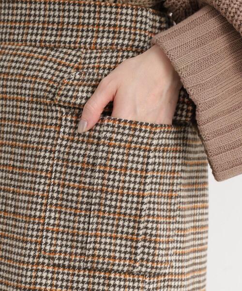 DRESKIP（ドレスキップ）の「◆【レトロな雰囲気が決め手】千鳥柄ナロースカート（スカート・レディース・ベージュ系その他2/ブラック系1/ネイビー系1・02/03）」の8枚目の写真