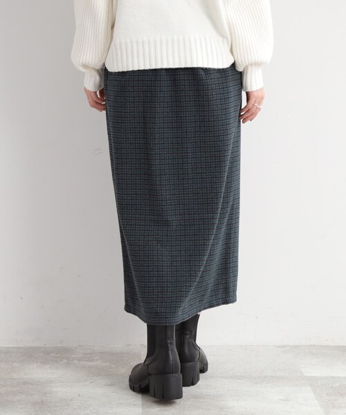 DRESKIP（ドレスキップ）の「◆【レトロな雰囲気が決め手】千鳥柄ナロースカート（スカート・レディース・ベージュ系その他2/ブラック系1/ネイビー系1・02/03）」の20枚目の写真