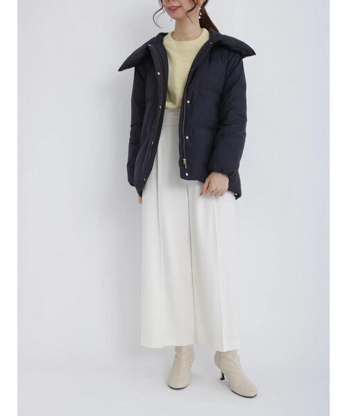 Te chichi(テチチ)の「起毛タックフリルベルトワイドパンツ(その他パンツ・レディース・オフホワイト/ベージュ/ネイビー・SMALL/MEDIUM)」の16枚目の写真