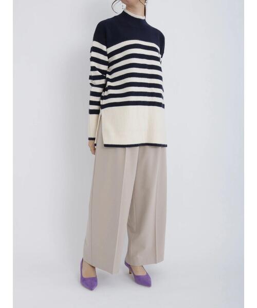 Te chichi(テチチ)の「起毛タックフリルベルトワイドパンツ(その他パンツ・レディース・オフホワイト/ベージュ/ネイビー・SMALL/MEDIUM)」の18枚目の写真