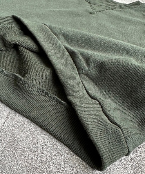 BIG FIELD（ビッグフィールド）の「ムジガゼットトレーナー（80～150cm）（スウェット・キッズ・チャコール/モカ/ホワイト/ブラウン/レッド/カーキ/ブルー/グレー・80/90/95/100/110/120/130/140/150）」の9枚目の写真