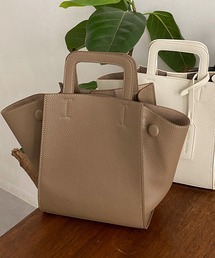 クリ手ナイロンショルダー付トート