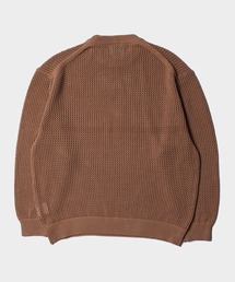 DELUXE デラックス JUNGLE コットンクルーネックニット ブラック M DELUXE / デラックス | JUNGLE | コットンクルーネック