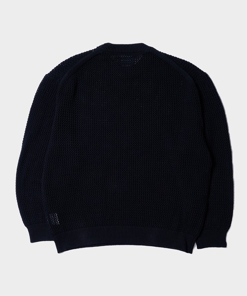 DELUXE デラックス JUNGLE コットンクルーネックニット ブラック M DELUXE（デラックス）の「JUNGLE（ニット/セーター）」 - WEAR