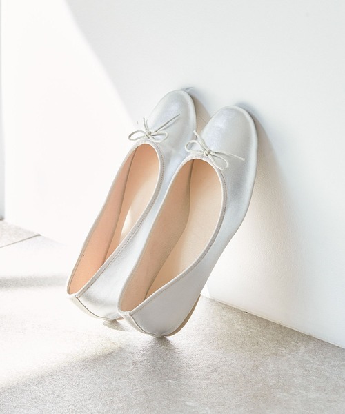 GLOBAL WORK(グローバルワーク)の「らくっション撥水バレエ/172722(バレエシューズ・レディース・ブラック系その他/シルバー/アイボリー/ブラック/ゴールド・LARGE/MEDIUM/SMALL/X-LARGE)」の5枚目の写真