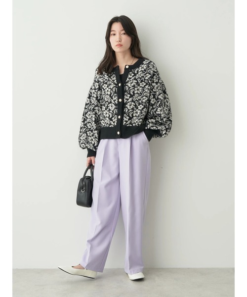 earth music&ecology（アースミュージックアンドエコロジー）の「センタープレスタックパンツ（その他パンツ・レディース・ブルー/ブラック/ライトベージュ/ライトパープル・M/S）」の22枚目の写真