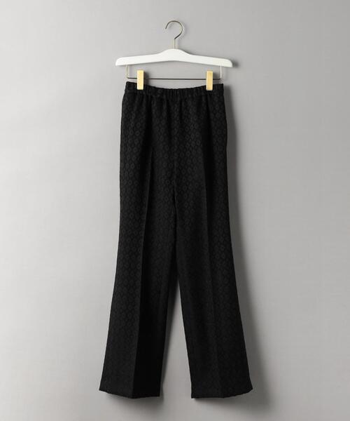 BEAUTY&YOUTH UNITED ARROWS(ビューティーアンドユースユナイテッドアローズ)の「ジャカード フレアパンツ(その他パンツ・レディース・オフホワイト/ブラック・S/M)」の12枚目の写真