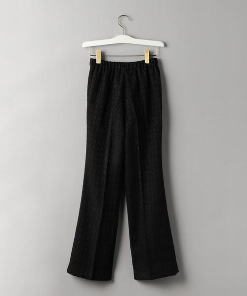 BEAUTY&YOUTH UNITED ARROWS(ビューティーアンドユースユナイテッドアローズ)の「ジャカード フレアパンツ(その他パンツ・レディース・オフホワイト/ブラック・S/M)」の13枚目の写真