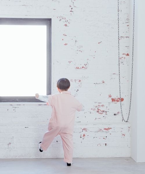 LOWRYS FARM（ローリーズファーム）の「ポケットオールインワン　180237（つなぎ/オールインワン・キッズ・ブラック/ピンク・110cm/120cm/130cm/140cm/150cm）」の19枚目の写真