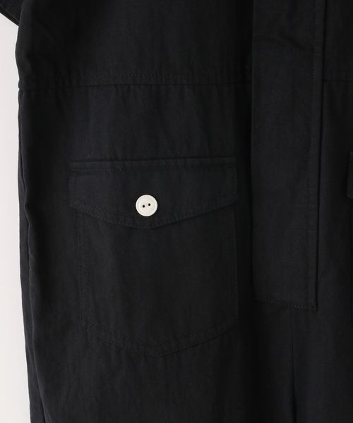 LOWRYS FARM（ローリーズファーム）の「ポケットオールインワン　180237（つなぎ/オールインワン・キッズ・ブラック/ピンク・110cm/120cm/130cm/140cm/150cm）」の4枚目の写真