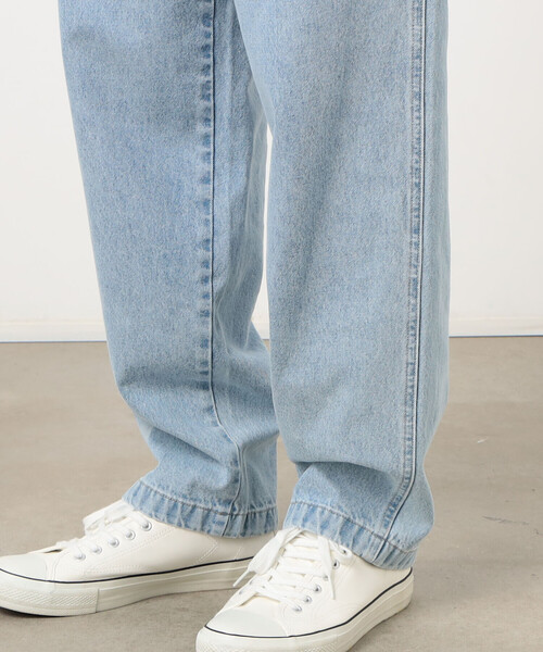 メンズ PURPLE BRAND デニムパンツ ケミカルウォッシュ