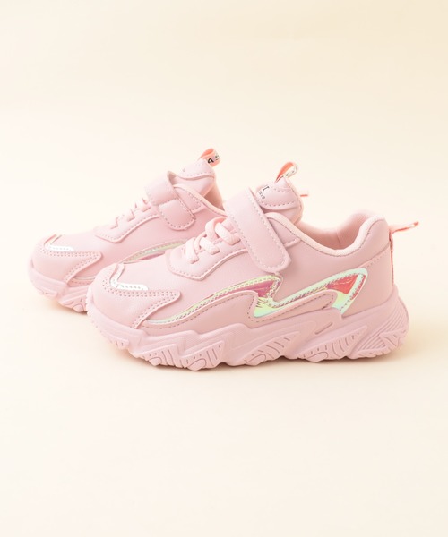 URBAN CHERRY（アーバンチェリー）の「オーロララインダッドスニーカー（スニーカー・キッズ・パープル/ピンク・16.5cm/17.5cm/19.5cm/21.5cm/18.5cm/19.0cm/18.0cm/20.5cm/21.0cm）」の14枚目の写真