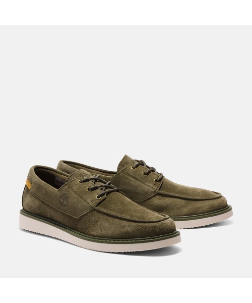 Timberland（ティンバーランド）の「メンズ ニューマーケットⅡ ボートシューズ - ディープライケングリーン（モカシン/デッキシューズ・メンズ・ダークグリーン・25.0cm/25.5cm/26.0cm/26.5cm/27.0cm/27.5cm/28.0cm/28.5cm/29.0cm/30.0cm）」の9枚目の写真