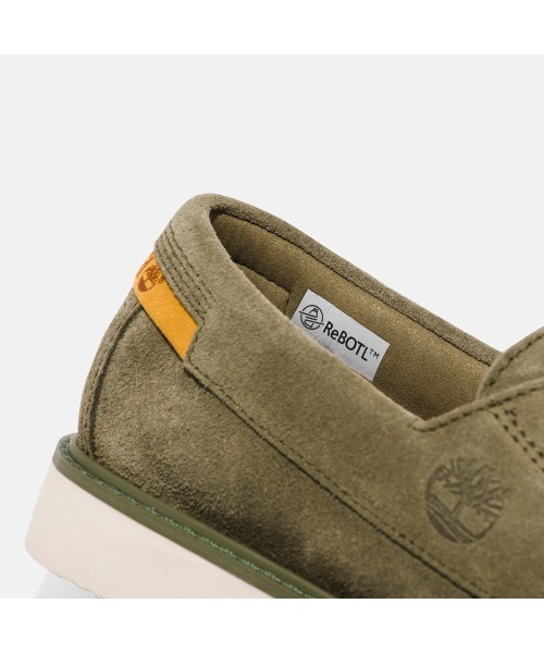 Timberland（ティンバーランド）の「メンズ ニューマーケットⅡ ボートシューズ - ディープライケングリーン（モカシン/デッキシューズ・メンズ・ダークグリーン・25.0cm/25.5cm/26.0cm/26.5cm/27.0cm/27.5cm/28.0cm/28.5cm/29.0cm/30.0cm）」の6枚目の写真