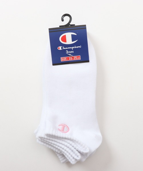 Champion(チャンピオン)の「【Champion/チャンピオン】レディース 【3足組】スニーカーインソックス(ソックス/靴下・レディース・ブラック/ホワイト・SMALL)」の5枚目の写真