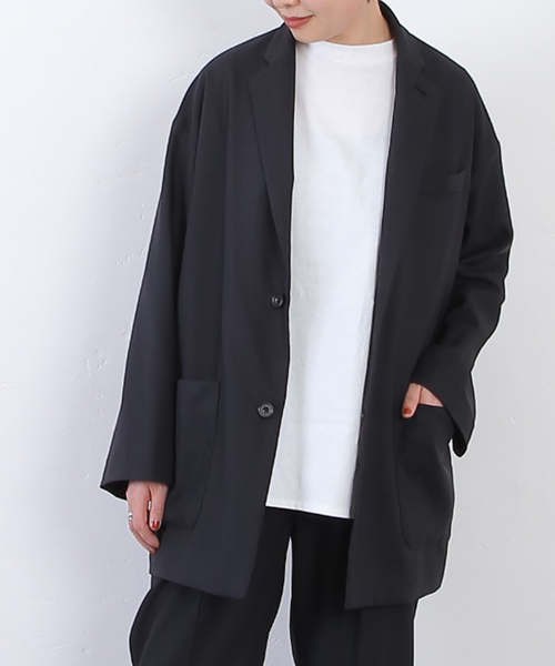 新品ジャーナルスタンダード　黒のテーラードジャケット JOURNAL STANDARD｜ジャーナルスタンダードのジャケット・スーツ