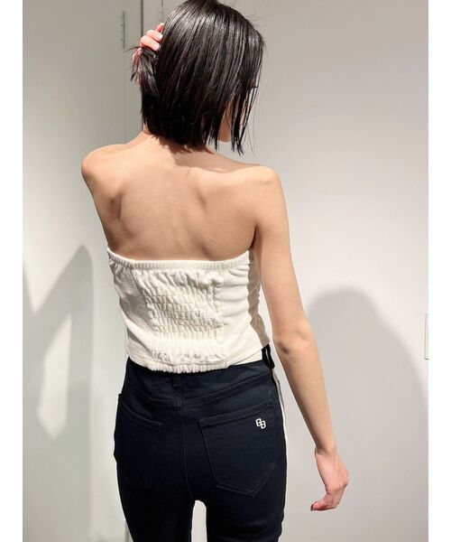 GYDA（ジェイダ）の「GGストーンパイルビスチェ（チューブトップ