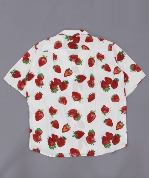 AXES-X（アクシーズエックス）の「ストロベリープリントアロハシャツ