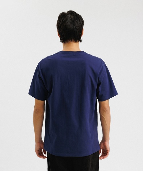 Saturdays NYC（サタデーズ ニューヨークシティ ）の「Signature Logo Standard SS Tee（Tシャツ/カットソー・メンズ・オリーブ/ブラック/ネイビー/ピンク/ホワイト・X-SMALL/M/L/XL/S）」の13枚目の写真