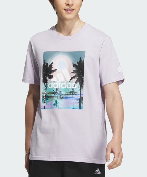 adidas/アディダス 半袖Tee/半袖Tシャツ 防臭機能 ユニセックス