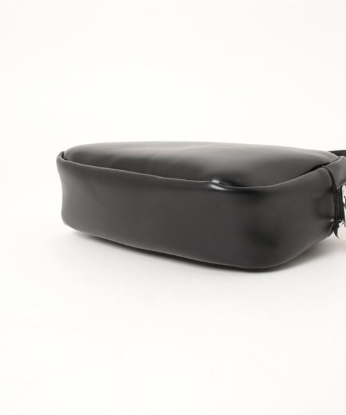 ブラック マザーズバッグ レース装飾付き➕習い事バッグ3点 Lace Ladies（レースレディース）の「マットレザー調ミニポーチ