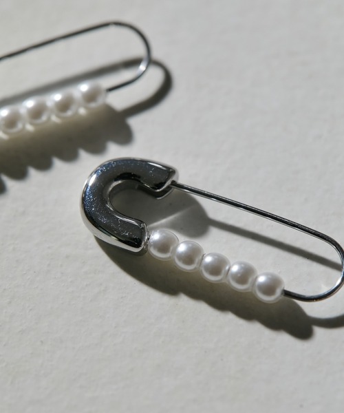 ear PAPILLONNER（イアパピヨネ）の「《WEB限定金属アレルギー対応》ステンレスパールピンピアス（ピアス（両耳用）・レディース・シルバー/ゴールド・FREE）」の12枚目の写真