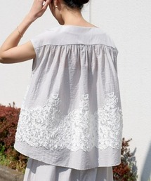 BEARDSLEY | 後ろジャガードブラウス：WEB限定(シャツ/ブラウス)