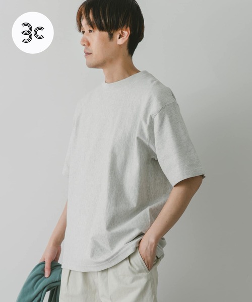 URBAN RESEARCH DOORS(アーバンリサーチドアーズ)の「USAコットンショートスリーブTシャツ(Tシャツ/カットソー・メンズ・ブルー系その他/ホワイト/チャコールグレー/グレー系その他・LARGE/MEDIUM)」の4枚目の写真