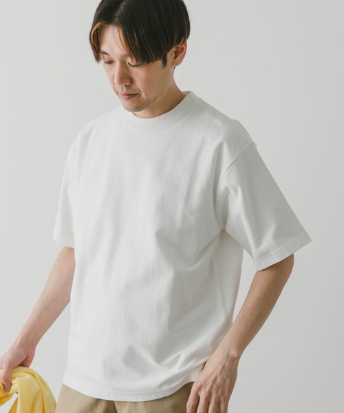 URBAN RESEARCH DOORS(アーバンリサーチドアーズ)の「USAコットンショートスリーブTシャツ(Tシャツ/カットソー・メンズ・ブルー系その他/ホワイト/チャコールグレー/グレー系その他・LARGE/MEDIUM)」の5枚目の写真