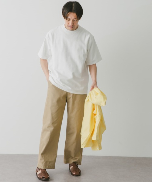 URBAN RESEARCH DOORS(アーバンリサーチドアーズ)の「USAコットンショートスリーブTシャツ(Tシャツ/カットソー・メンズ・ブルー系その他/ホワイト/チャコールグレー/グレー系その他・LARGE/MEDIUM)」の9枚目の写真