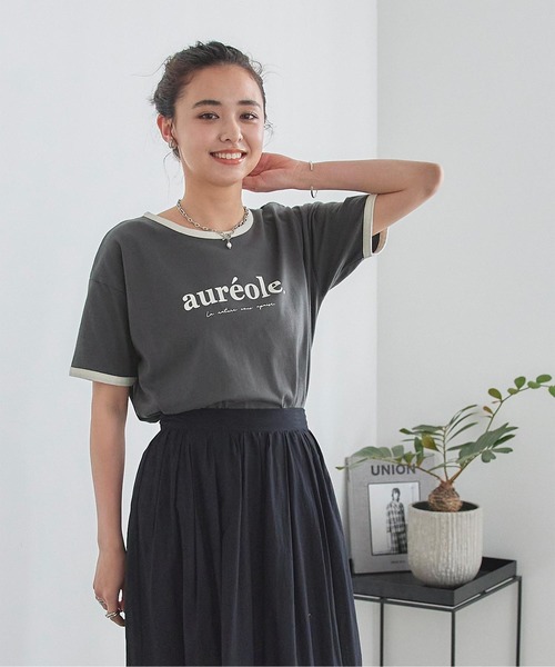 titivate(ティティベイト)の「リンガーTシャツ(Tシャツ/カットソー・レディース・ホワイト系その他/グレー系その他/ホワイト系その他2/ホワイト系その他3・FREE)」の16枚目の写真