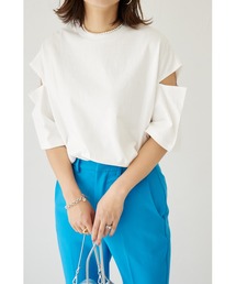 【ZOZO限定】スリットスリーブＴシャツ