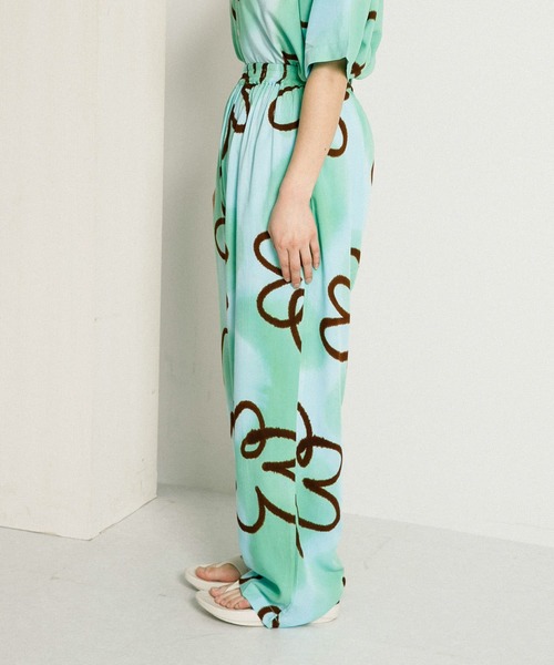 SUKU HOME(スクホーム)の「SUKU HOME FRANGIPANI NIGHT PYJAMA(ルームウェア/パジャマ・レディース・その他2・SMALL)」の5枚目の写真