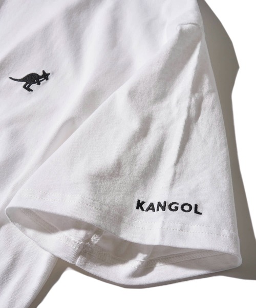 KANGOL(カンゴール)の「【KANGOL/カンゴール】ワンポイント刺繍 半袖Tシャツ / リンガーT(Tシャツ/カットソー・レディース・ブラック/ホワイト/グレー/グリーン/ホワイト系その他・MEDIUM/LARGE/X-LARGE)」の17枚目の写真