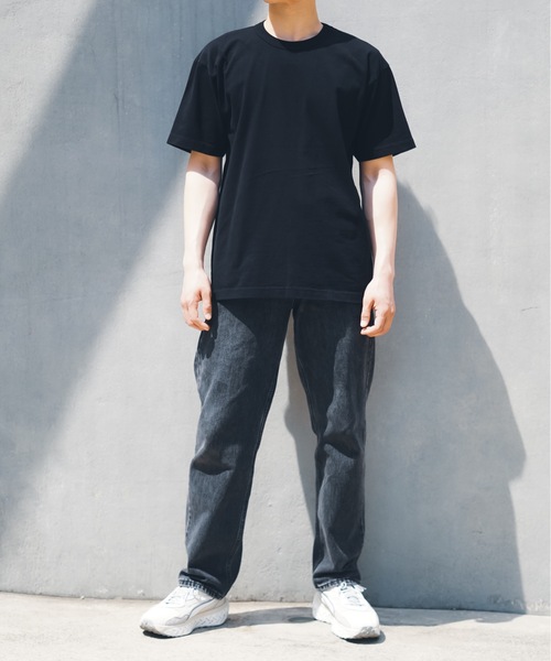 LOS ANGELES APPAREL(ロサンゼルスアパレル)の「【Los Angeles Apparel /ロサンゼルス アパレル】Heavy Jersey Tee W/Binding 8.5 Oz ヘビーウェイト Tシャツ MADE IN USA(Tシャツ/カットソー・メンズ・ブラック/ホワイト/ネイビー/ライトグリーン・SMALL/LARGE/X-LARGE/MEDIUM/XX-LARGE)」の16枚目の写真