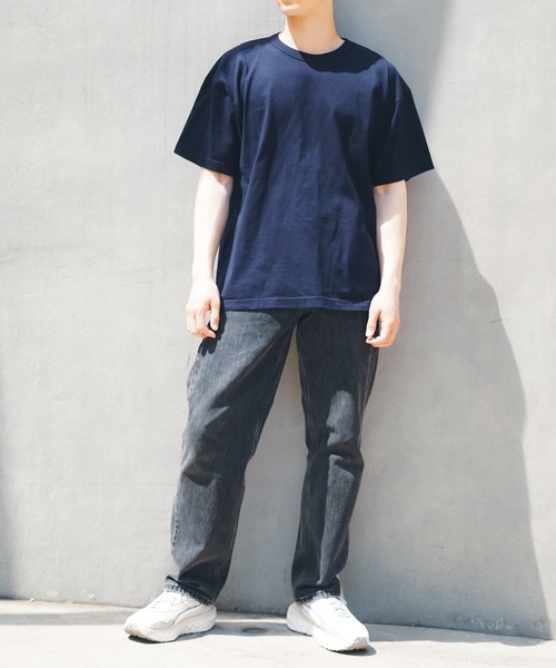 LOS ANGELES APPAREL(ロサンゼルスアパレル)の「【Los Angeles Apparel /ロサンゼルス アパレル】Heavy Jersey Tee W/Binding 8.5 Oz ヘビーウェイト Tシャツ MADE IN USA(Tシャツ/カットソー・メンズ・ブラック/ホワイト/ネイビー/ライトグリーン・SMALL/LARGE/X-LARGE/MEDIUM/XX-LARGE)」の19枚目の写真