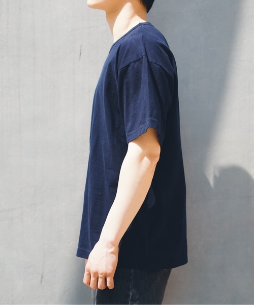LOS ANGELES APPAREL(ロサンゼルスアパレル)の「【Los Angeles Apparel /ロサンゼルス アパレル】Heavy Jersey Tee W/Binding 8.5 Oz ヘビーウェイト Tシャツ MADE IN USA(Tシャツ/カットソー・メンズ・ブラック/ホワイト/ネイビー/ライトグリーン・SMALL/LARGE/X-LARGE/MEDIUM/XX-LARGE)」の12枚目の写真