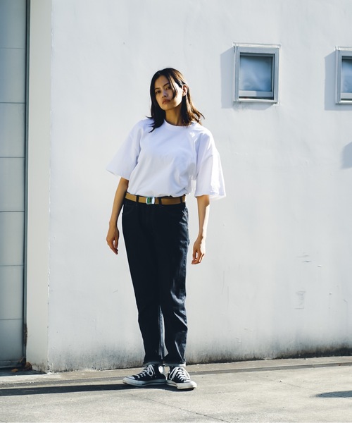LOS ANGELES APPAREL(ロサンゼルスアパレル)の「【Los Angeles Apparel /ロサンゼルス アパレル】Heavy Jersey Tee W/Binding 8.5 Oz ヘビーウェイト Tシャツ MADE IN USA(Tシャツ/カットソー・メンズ・ブラック/ホワイト/ネイビー/ライトグリーン・SMALL/LARGE/X-LARGE/MEDIUM/XX-LARGE)」の20枚目の写真