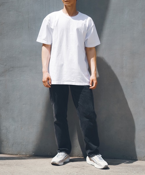 LOS ANGELES APPAREL(ロサンゼルスアパレル)の「【Los Angeles Apparel /ロサンゼルス アパレル】Heavy Jersey Tee W/Binding 8.5 Oz ヘビーウェイト Tシャツ MADE IN USA(Tシャツ/カットソー・メンズ・ブラック/ホワイト/ネイビー/ライトグリーン・SMALL/LARGE/X-LARGE/MEDIUM/XX-LARGE)」の21枚目の写真