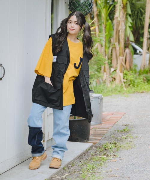 JINCL（ジンクル）の「military vest（ベスト・メンズ・ブラウン/カーキ/ブラック・FREE/J）」の7枚目の写真