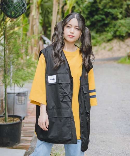JINCL（ジンクル）の「military vest（ベスト・メンズ・ブラウン/カーキ/ブラック・FREE/J）」の13枚目の写真
