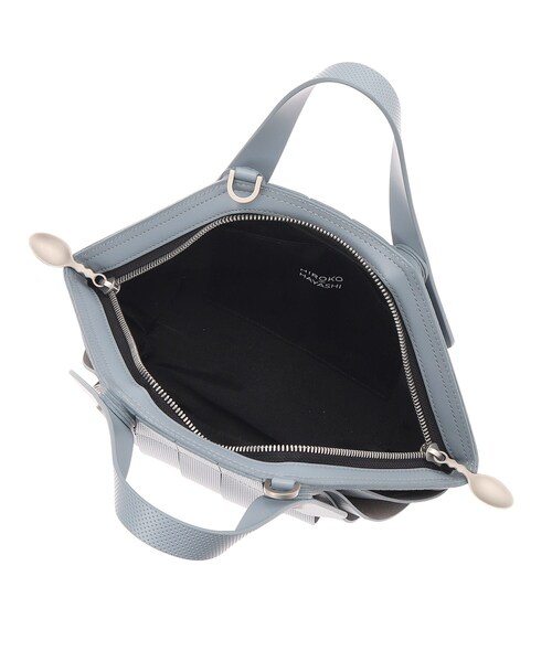 HIROKO HAYASHI（ヒロコハヤシ）の「◆OSSO VIVO(オッソ ヴィーヴォ)2wayバッグ（ハンドバッグ・レディース・サックスブルー系3・00）」の2枚目の写真