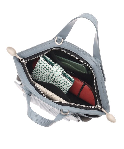 HIROKO HAYASHI（ヒロコハヤシ）の「◆OSSO VIVO(オッソ ヴィーヴォ)2wayバッグ（ハンドバッグ・レディース・サックスブルー系3・00）」の15枚目の写真